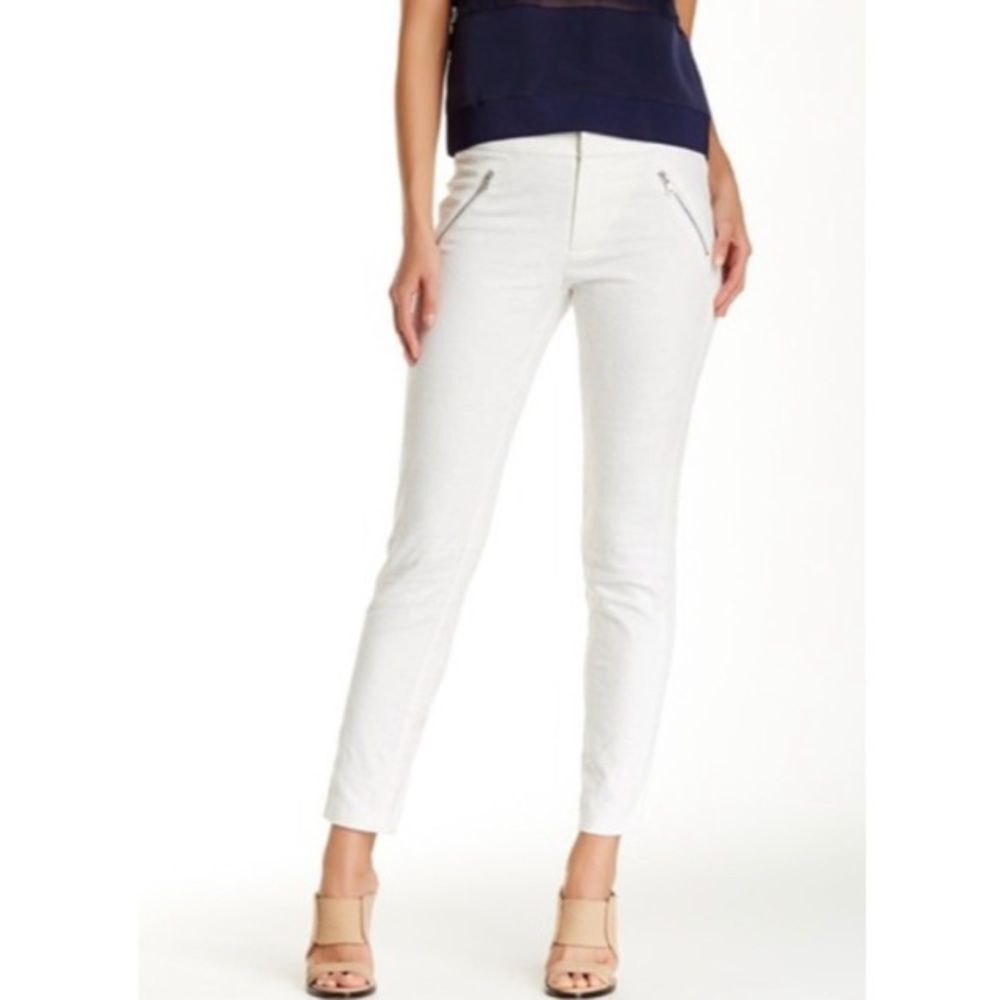 Rebecca Taylor textured Ava straight leg pants